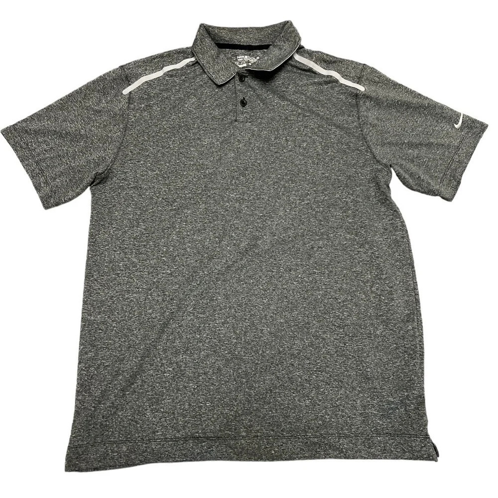 Nike golf grey short sleeve polo